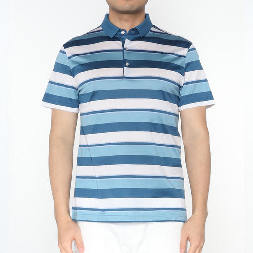Marco Azzali 三色横条POLO衫 T5251600 商品图0