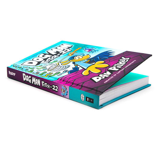 神探狗狗8 英文原版 The Adventures of Dog Man 8 内裤超人队长Dav Pilkey 儿童学乐幽默图画书 全彩漫画桥梁书 商品图1