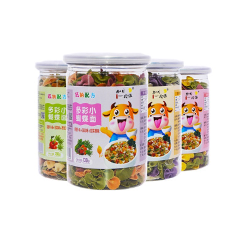 香港捌月拾伍Mid-Autumn Day低钠多彩小蝴蝶面四味组合130g/罐JPY带授权招加盟代理