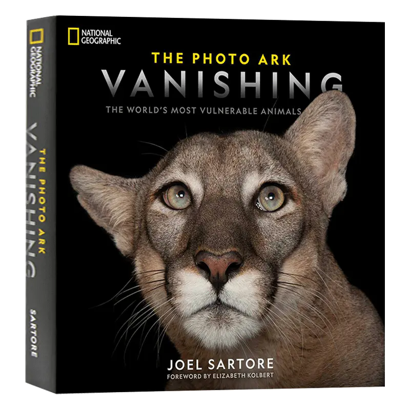 珍稀动物全书美国国家地理影像方舟英文原版national Geographic The Photo Ark Vanishing 濒危动物摄影集动物 保护英文版精装
