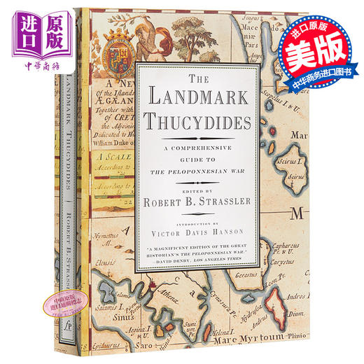 【中商原版】伯罗奔尼撒战争完全指南 英文原版 欧洲史 The Landmark Thucydides Robert B Strassler 书籍 商品图0