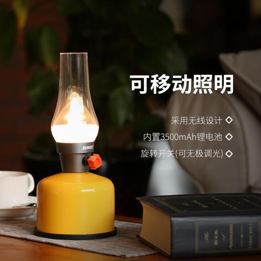 山力士led复古灯 可充电移动照明灯氛围灯家用露营灯帐篷灯营地灯 商品图2
