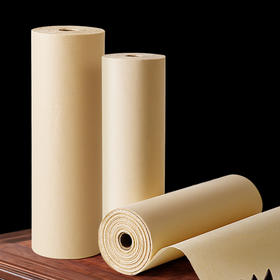 【书法】100米毛边纸长卷3卷套装，加厚帘纹柔韧细腻拉力强，超值包邮！