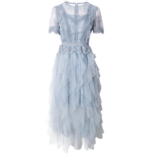 FMY-F20XL31478夏装款减龄时尚显瘦超仙蓬蓬裙不规则裙子 商品图2