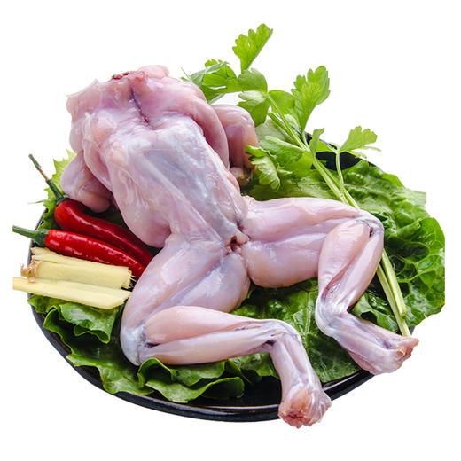 【冻品】去脏牛蛙 1斤2个左右 有一层薄冰 商品图2