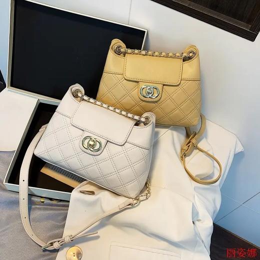LZN18041新款小香风菱格链条包 商品图1