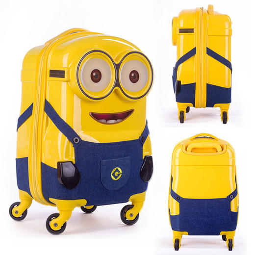 小黄人拉杆箱16寸旅行箱18寸卡通万向轮行李箱XHR 商品图3