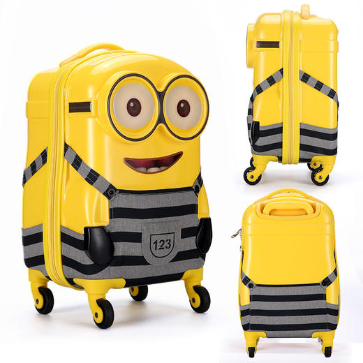 小黄人拉杆箱16寸旅行箱18寸卡通万向轮行李箱XHR 商品图2