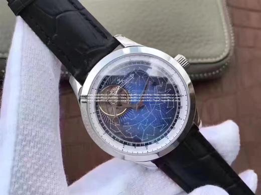 【JB轨道飞轮】积家大师系列轨道陀飞轮腕表，和原装一样的轨道陀飞轮飞行功能表盘（飞轮每小时围绕表盘轴心公转一周），参考原装机芯自主研发的手动上链机械机芯，44mm直径，超长60小时续航，稳定可靠，纯3 商品图11