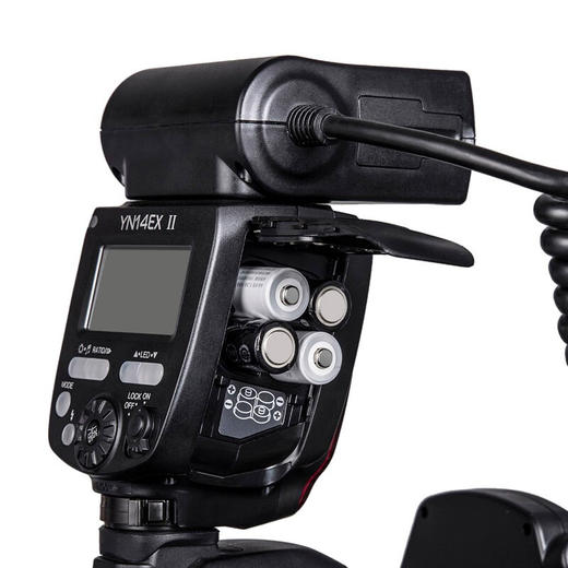 永诺 YN-14EX II 二代微距环形闪光灯佳能口补光灯TTL热靴环闪灯 适用于口腔拍摄珠宝微距摄影 商品图5