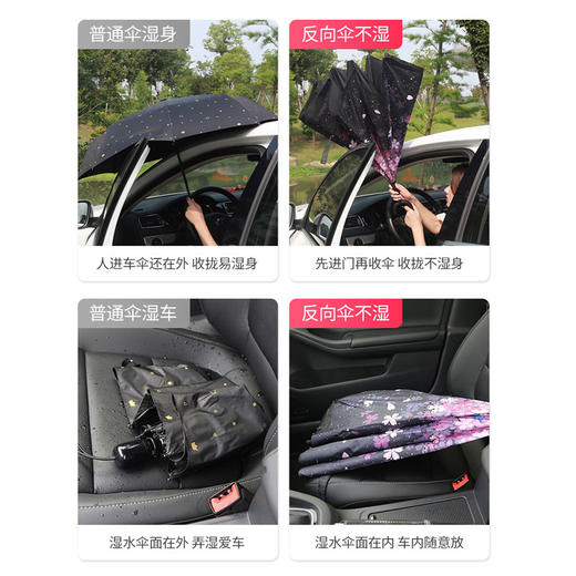 德国创意双层反向伞 | 可站立，长柄男女晴雨伞，防湿身单品 商品图7