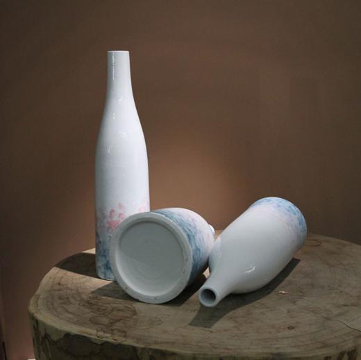 【花瓶】创意软装家居饰品新中式陶瓷花瓶简约台面软装工艺摆饰插花花器 商品图2