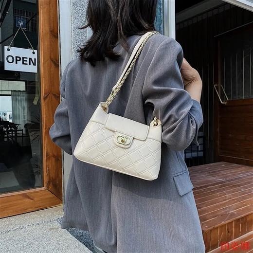 LZN18041新款小香风菱格链条包 商品图5