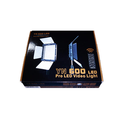 永诺  YN-600L led摄影灯常亮补光灯可调色温微电影直播灯外拍灯摄像灯 不含电源适配器 白色 商品图3