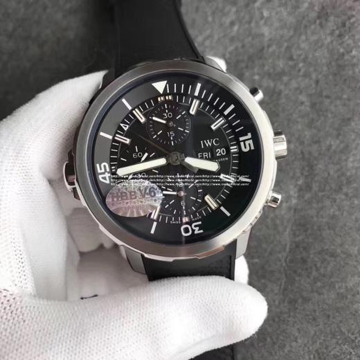 N精品，IWC万国海洋计时系列雅克·伊夫·库斯托探险之旅特别版，一键更换表带！表径44×17mm，亚洲7750自动机械计时机芯，3点位日历星期显示，蓝宝石水晶玻璃表镜，表镜经双面防眩处理透光清晰，富有 商品图4