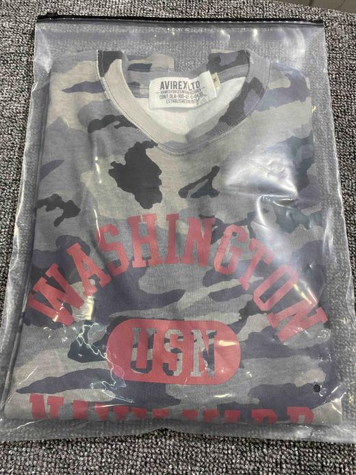 军潮！Avirex美军官方供货商！迷彩长袖T恤！正品保真！标全 商品图6
