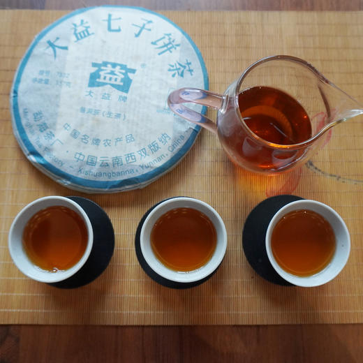 2007年大益7532普洱生茶 经典雪印配方 干仓珍藏 高性价比好中期生茶 商品图11