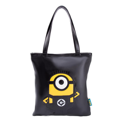 神偷奶爸小黄人时尚潮流pu女包手提包手提袋女士单肩包手拎包韩版 商品图0