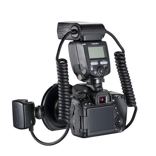 永诺 YN24EX 微距环形闪光灯口腔环闪灯双灯头  支持自动测光 商品图7