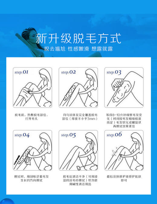 诺菲RUOFEI脱毛膏套装85gJPY带授权招加盟代理 商品图12