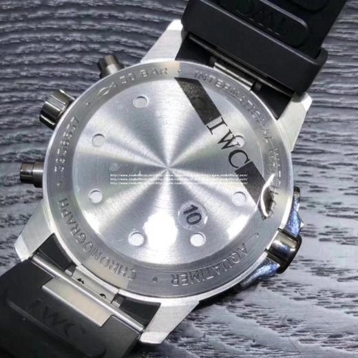N精品，IWC万国海洋计时系列雅克·伊夫·库斯托探险之旅特别版，一键更换表带！表径44×17mm，亚洲7750自动机械计时机芯，3点位日历星期显示，蓝宝石水晶玻璃表镜，表镜经双面防眩处理透光清晰，富有 商品图7