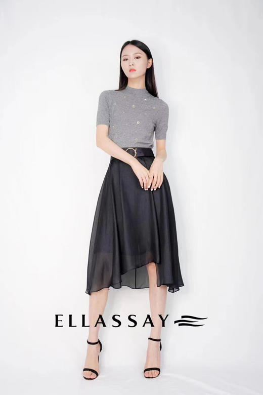 3楼歌力思20新款真两件连衣裙ewe203y027吊牌价4680