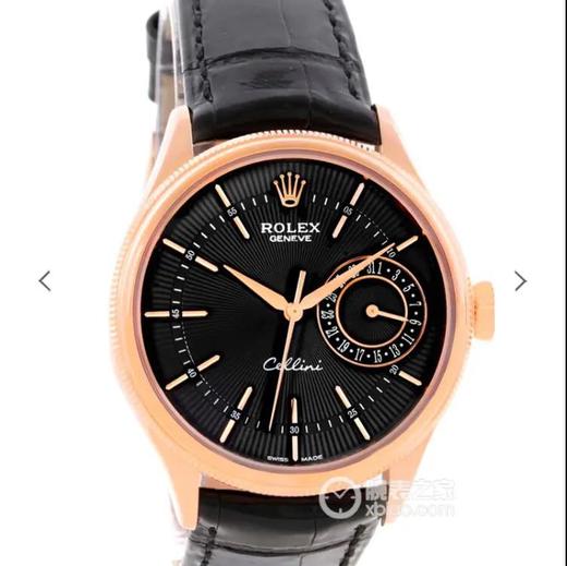 MKS劳li士切利尼系列50515 【尺寸】:39*12mm 【机芯】:ROLEX3165专用机芯，大三针带小秒日历功能 【表壳】：进口316L精钢 电镀厚金+抗氧化保护。 商品图0