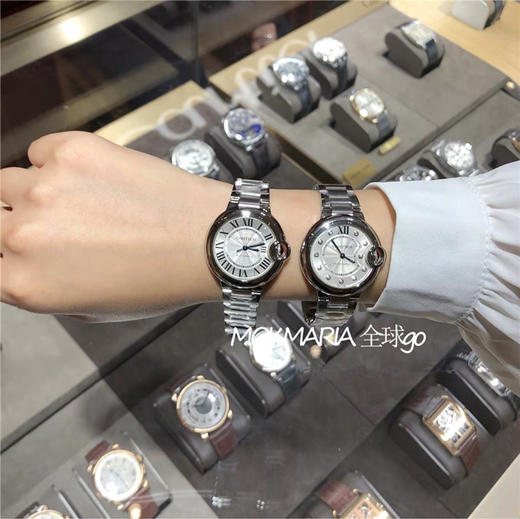 重磅来袭！！佺球醉火的款式之一！獨家渠道 卡D亚‮钻真‬蓝气球石英表，推荐人手一只！！ 商品图0