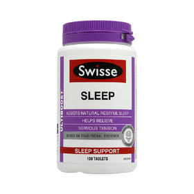 【保税】澳洲Swisse 睡眠片 缬草片 自然植物帮助睡眠无褪黑素 100片 原装进口