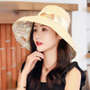 BG-9304渔夫帽 双面可带大沿棉麻沙滩帽户外旅行防晒帽 商品缩略图2