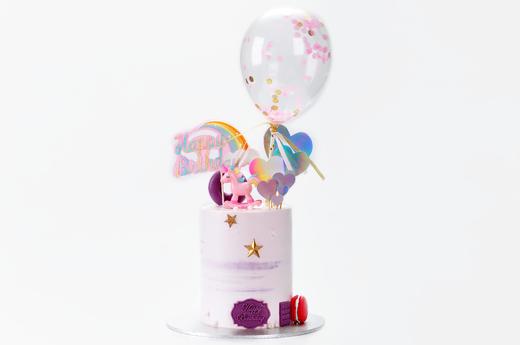 Couleur Violet 梦幻木马乳酪霜生日蛋糕【特高款】粉 商品图1