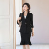 ZY-9898新款高端名媛洋气职业装两件套 商品缩略图1