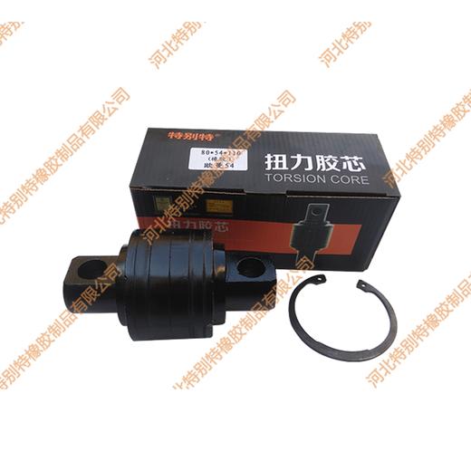 欧曼扭力胶芯80*54*110(胶)(孔19)(高54)/欧曼54拉臂套/欧曼54拉力套（8054110） 商品图0