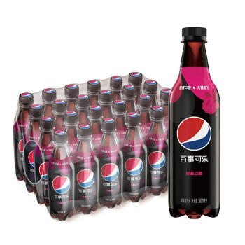 百事可乐无糖树莓可乐500ml*12瓶 商品图2