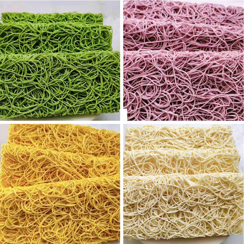 蔬菜面，菠菜面、紫薯面、南瓜面、胡萝卜面、淮山面、荞麦面，非油炸、块块面/大碗面，一箱8斤，55块左右