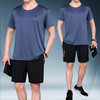 SP-9078SZSE新款男士薄款短袖短裤休闲运动两件套TZF 商品缩略图0