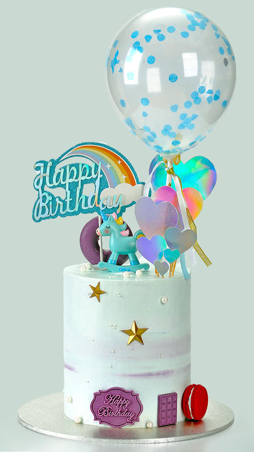 Couleur Violet 梦幻木马乳酪霜生日蛋糕【特高款】 商品图4