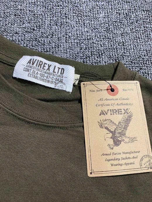 军潮！Avirex 美军官方供货商！长袖T恤！标全！保真！吊牌只有一件有，不强求 商品图2