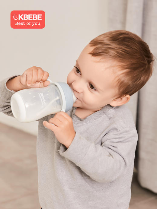  【品牌直供】CKBEBE 买一送一2个装pp奶瓶塑料防摔耐摔带背带多用奶瓶水杯套装JPY带授权招加盟代理 商品图2
