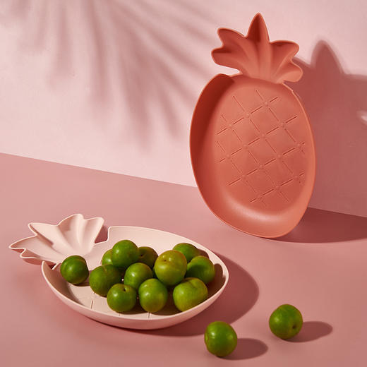 【小型创意果盘】北欧风家用客厅干果糖果盘 点心盘茶几收纳篮水果盘 商品图2