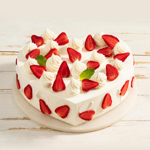 【新品尝鲜118元】2磅雪见莓莓 鲜甜可口的奶油草莓蛋糕（萍乡） 商品图1