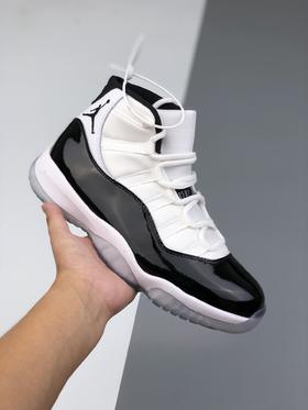 Air Jordan 11Concord AJ11乔丹11代康扣高帮篮球鞋货号：378037-100 SIZE：36-46