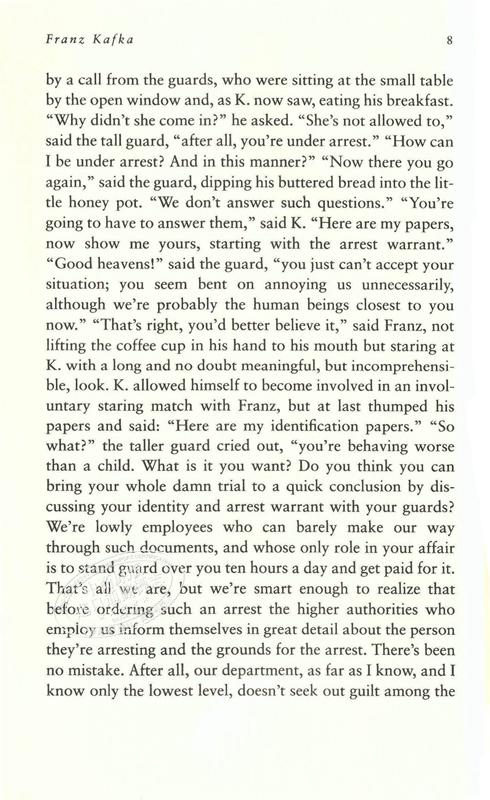 【中商原版】The Trial: A New Translation Based on the Restored Text 卡夫卡：审判企鹅兰登封面展 商品图6