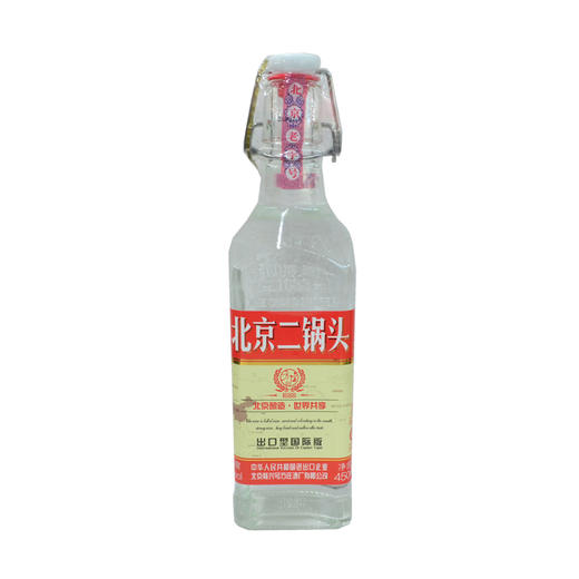 方庄42度北京二锅头出口型国际版清香型白酒（红标）450ml 商品图0