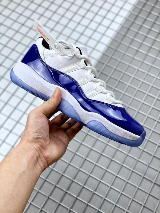 Air Jordan 11 Low WMNS “Concord”aj11康扣低帮白蓝漆皮  货号：AH7860–100 SIZE：36-46 商品图0