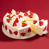 【会员价139.9元】雪见莓莓 鲜甜可口的奶油草莓蛋糕（赣州） 商品缩略图2