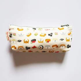 HUJI祤集笔袋风の花寿司阿柴