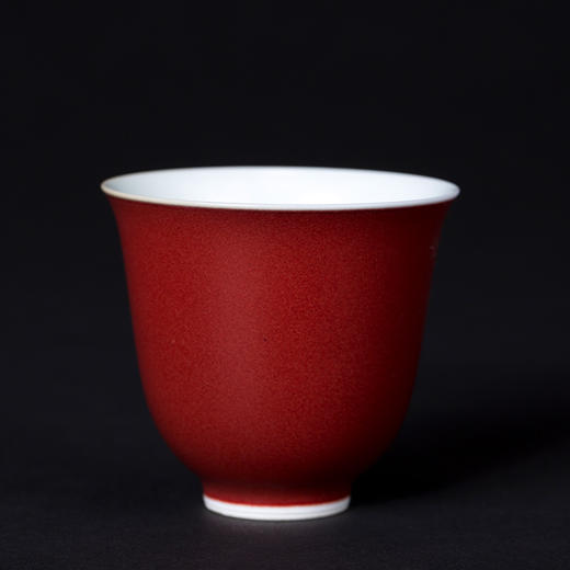 霁红釉杯 商品图0