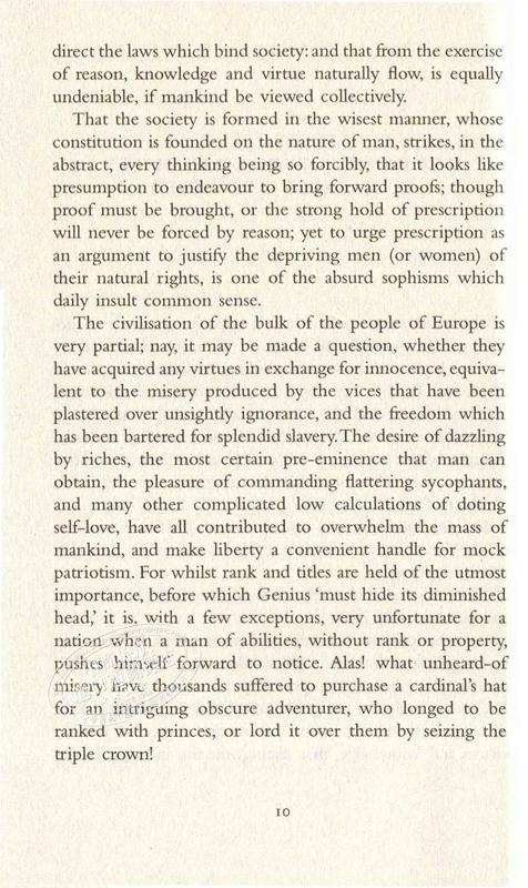 预售 【中商原版】沃斯通克拉夫特：为女权辩护（女性主义经典短篇）英文原版 A Vindication of the Rights of Woman / Mary Wollstonecraft 商品图7