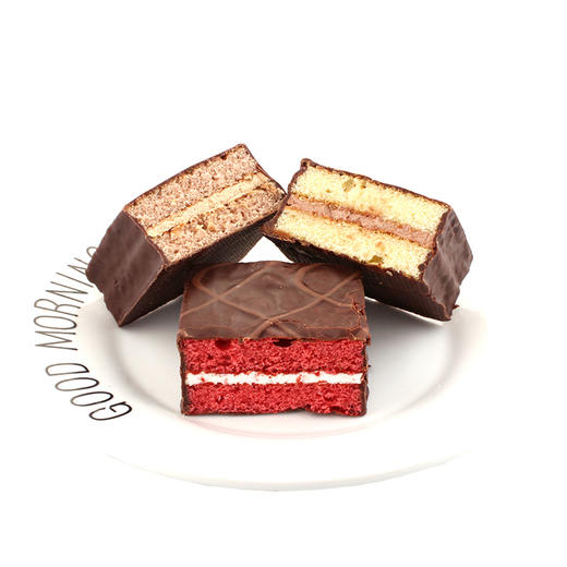 q蒂 红丝绒蛋糕28克*6枚